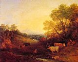 Landscape with Cattle by Thomas Gainsborough